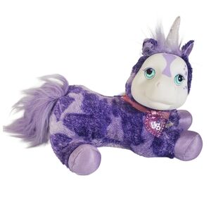 🟢 Unicorn Surprise Zooey Purple Plush Stuffed Animal With 2 Babies 2019